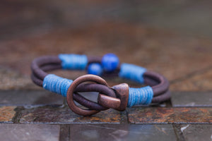 Lapis Lazuli Buckle Bracelet