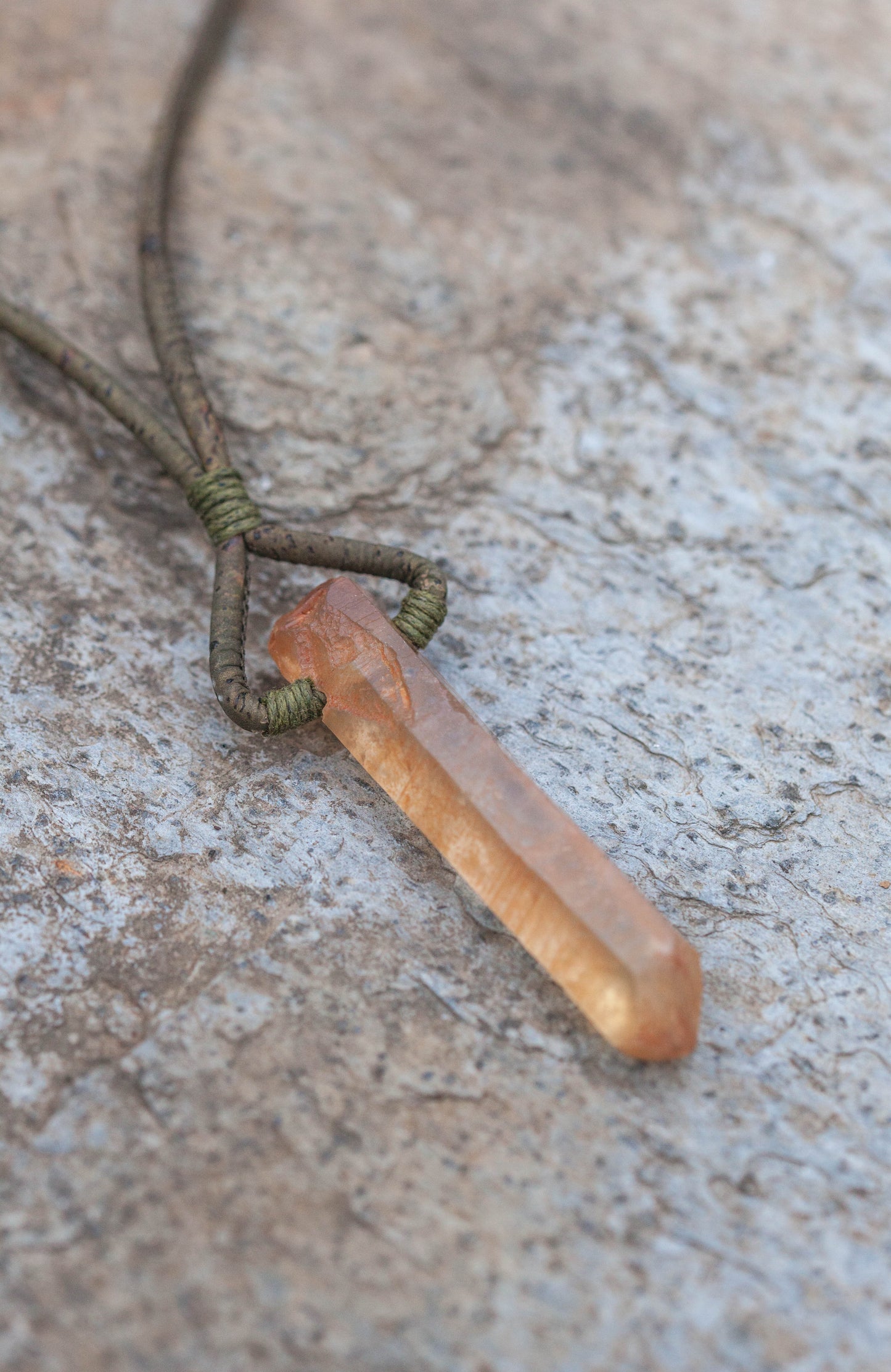 Natural Citrine Necklace